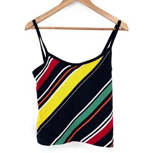vintage St. John striped tank top Y2K